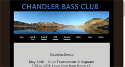 Desktop Screenshot of chandlerbassclub.com